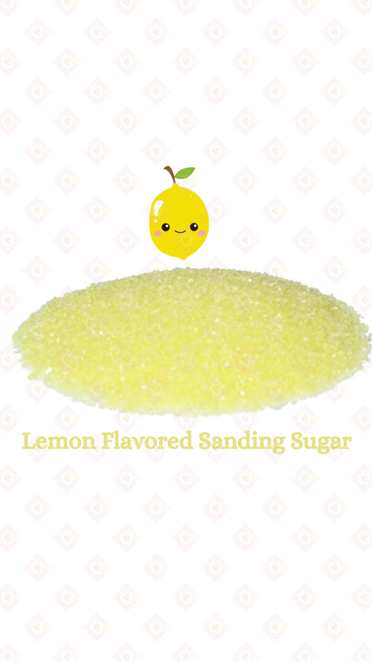 Lemon Flavored Sanding Sugar