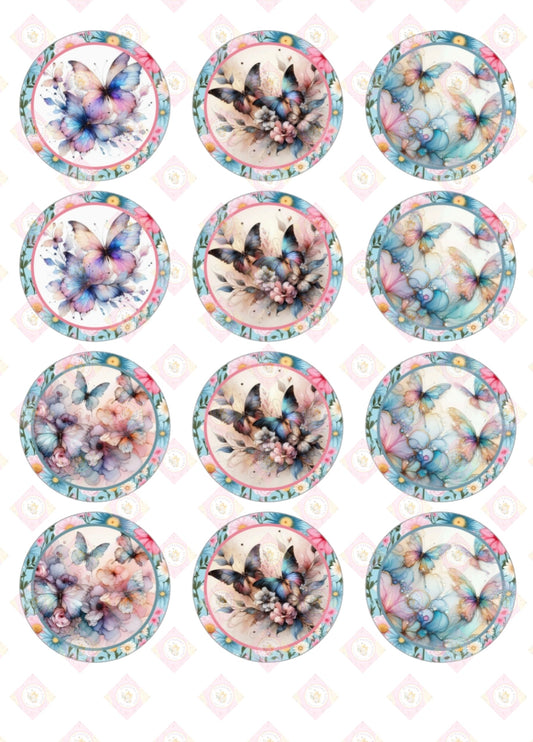 Flowers and Butterflies Collection