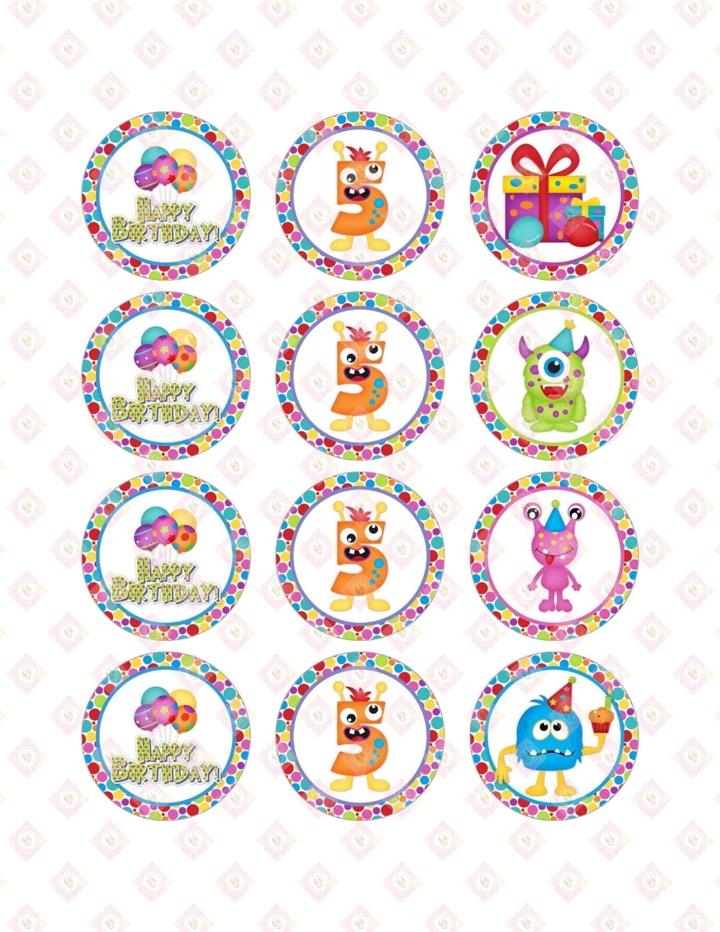 Monster Birthday Collection