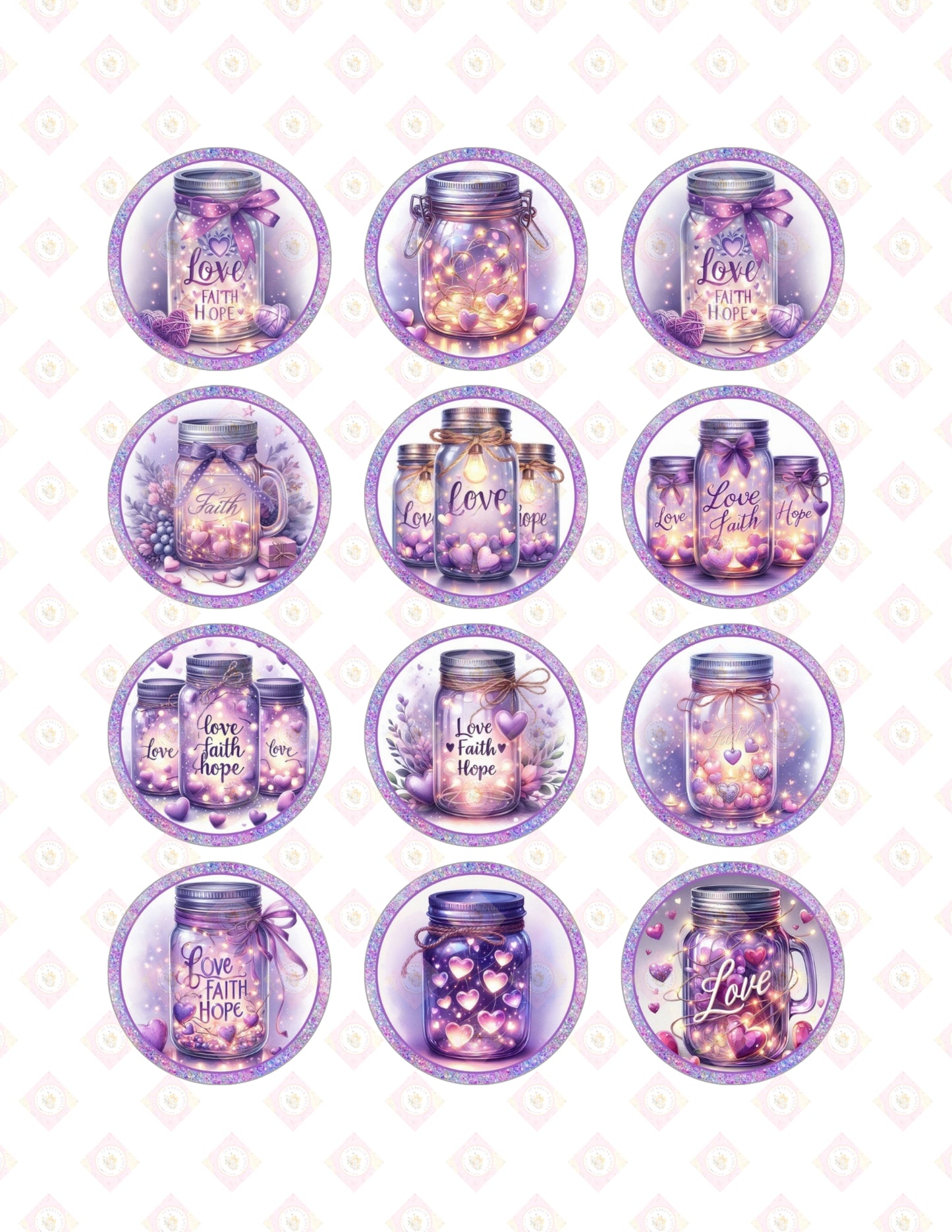 Purple Flowers Collection