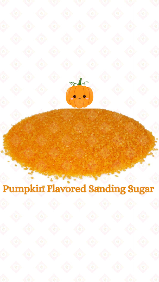 Pumpkin Flavored Sanding Sugar