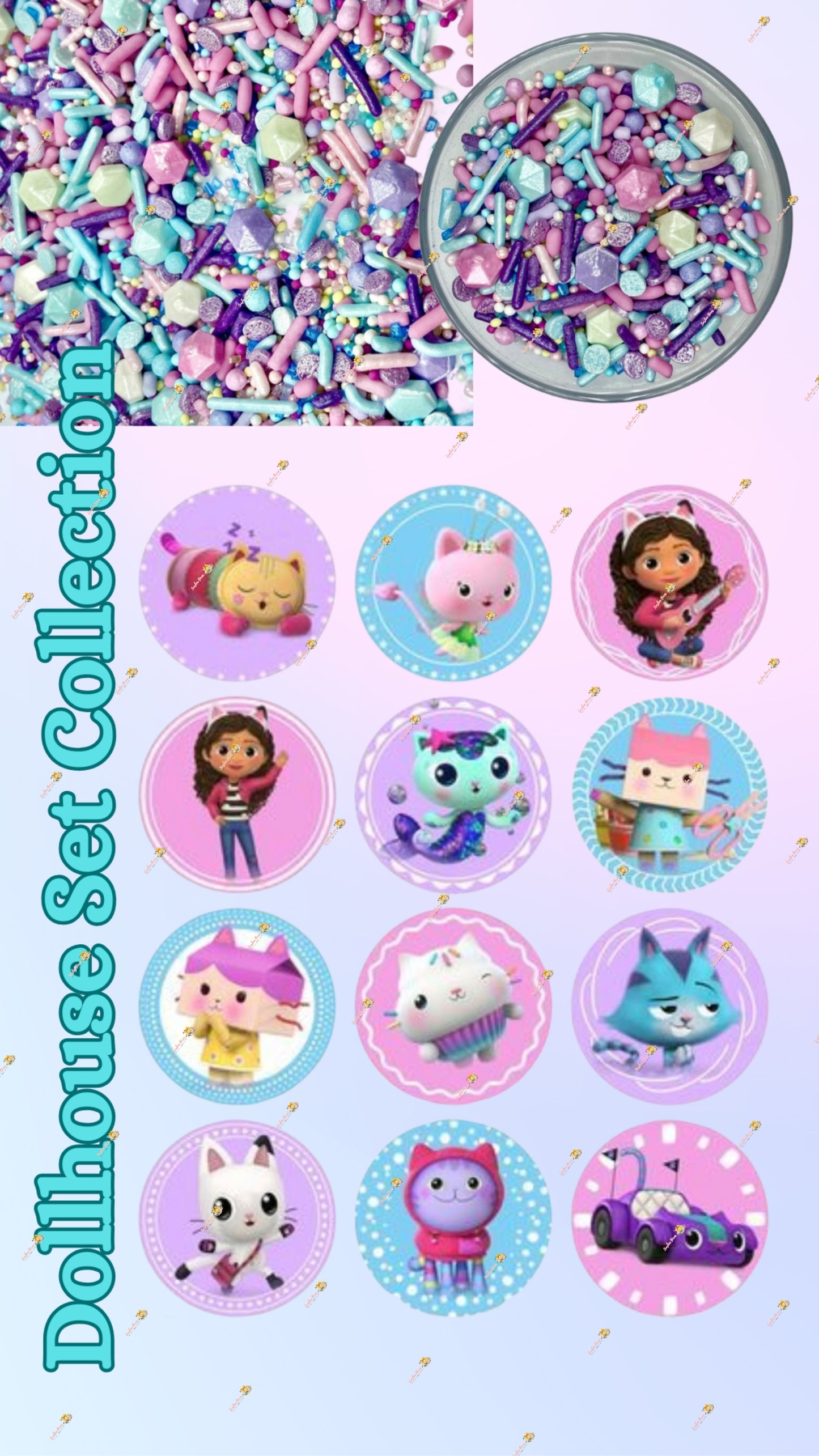 Dollhouse Dreams Sprinkle & Edible Image Collection
