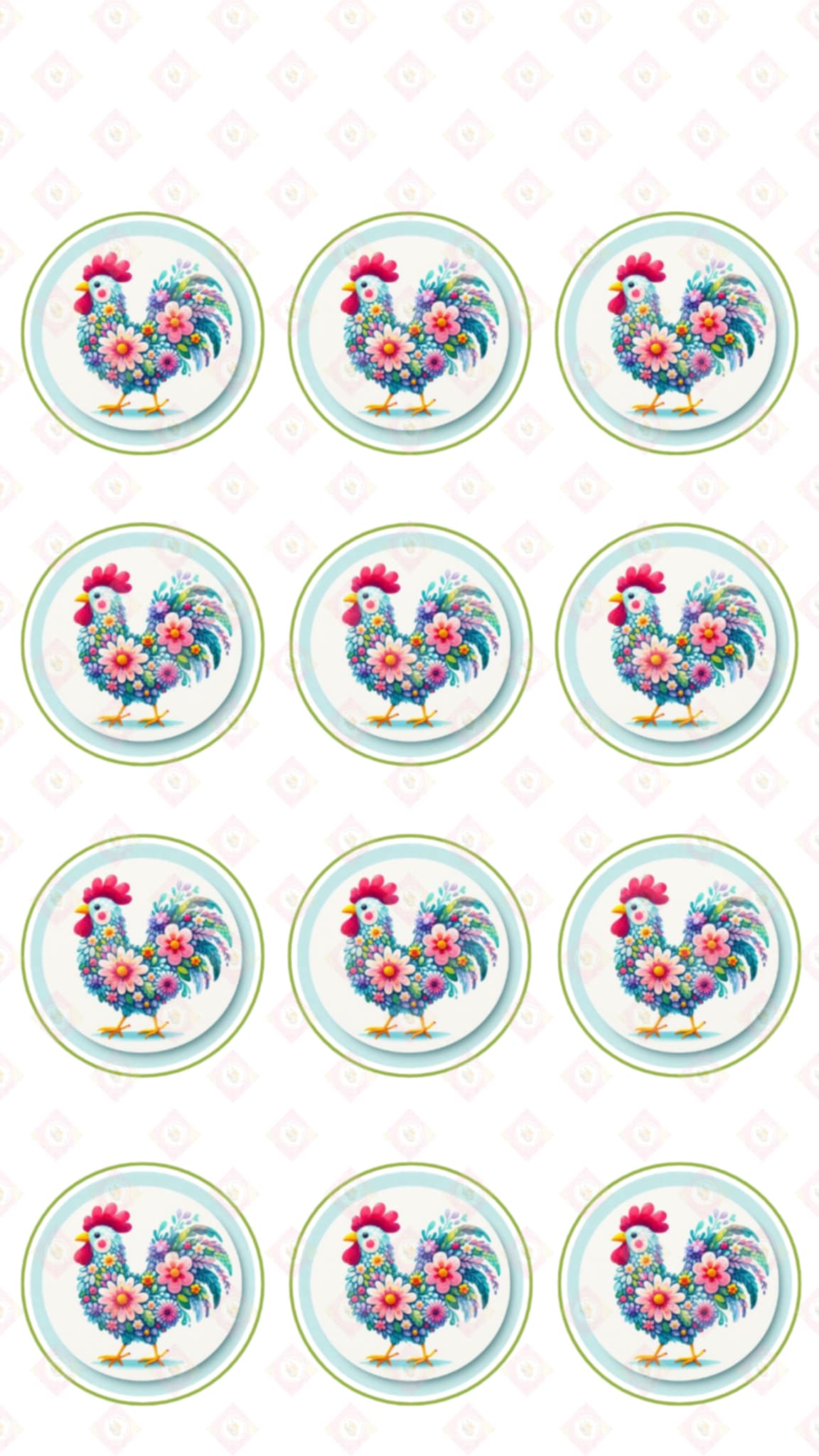 Flower Chicken Collection 2