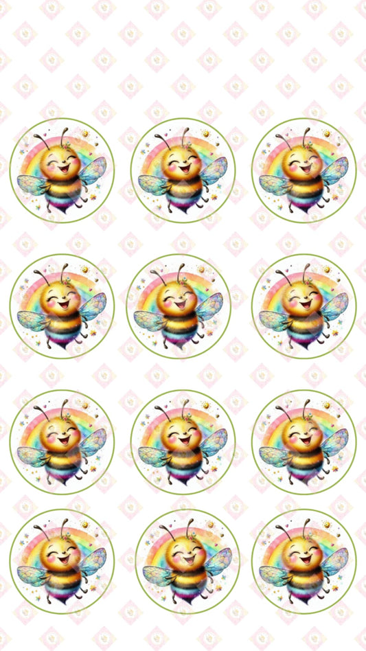 Rainbow Bee Collection