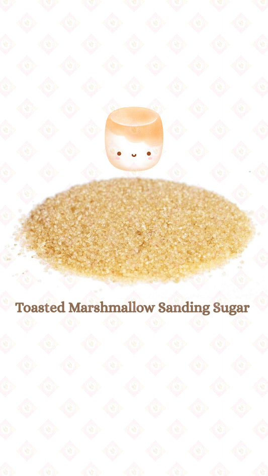 Toasted Marshmallow Flavored Sanding Sugar