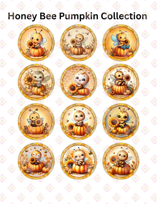 honey bee pumpkin