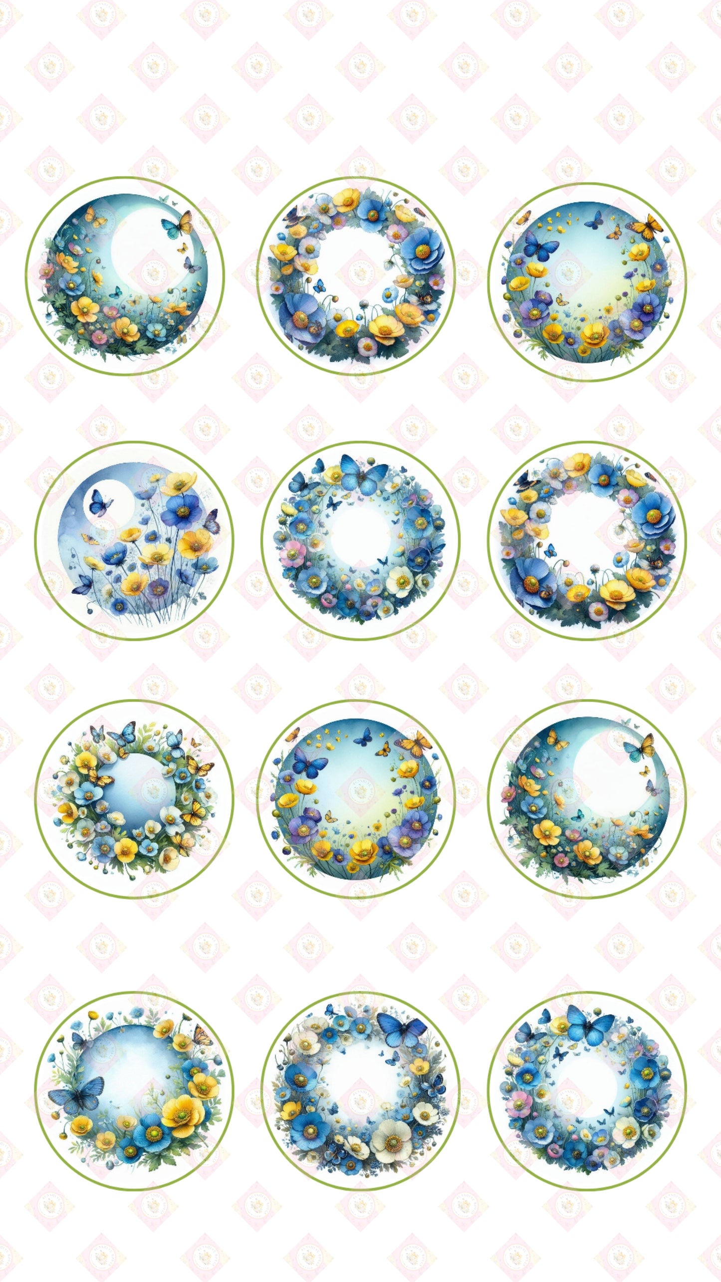 Blue Butterfly Collection