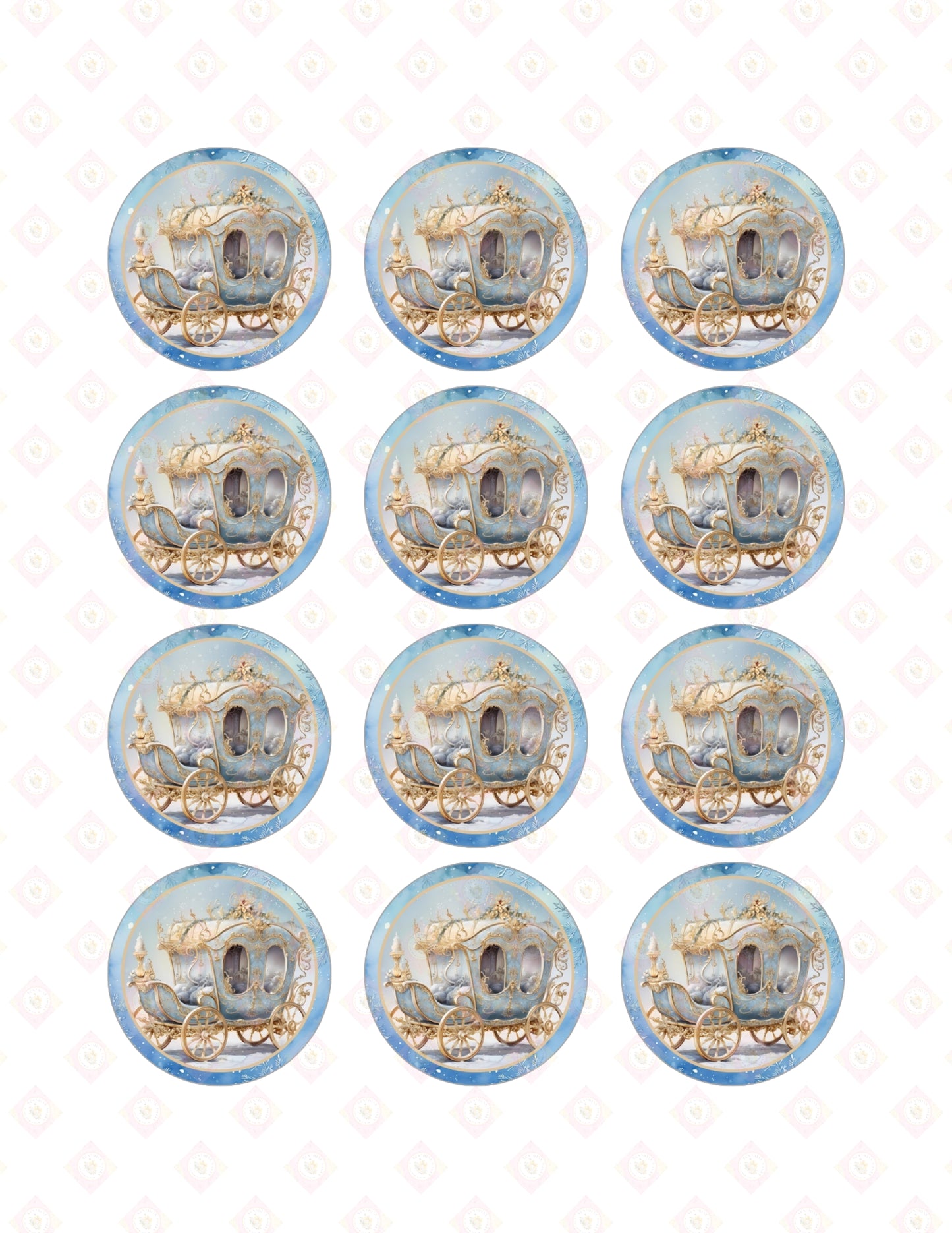 Blue and Gold Christmas Collection 2