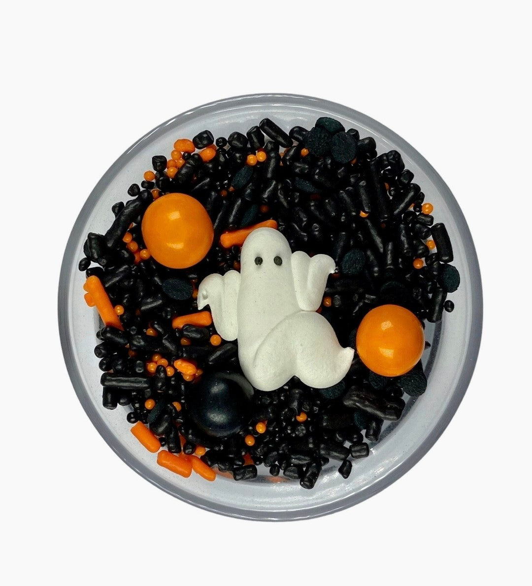 Ghostly Boo Sprinkle Mix – Edible Halloween Sprinkles with Ghosts & Pumpkins